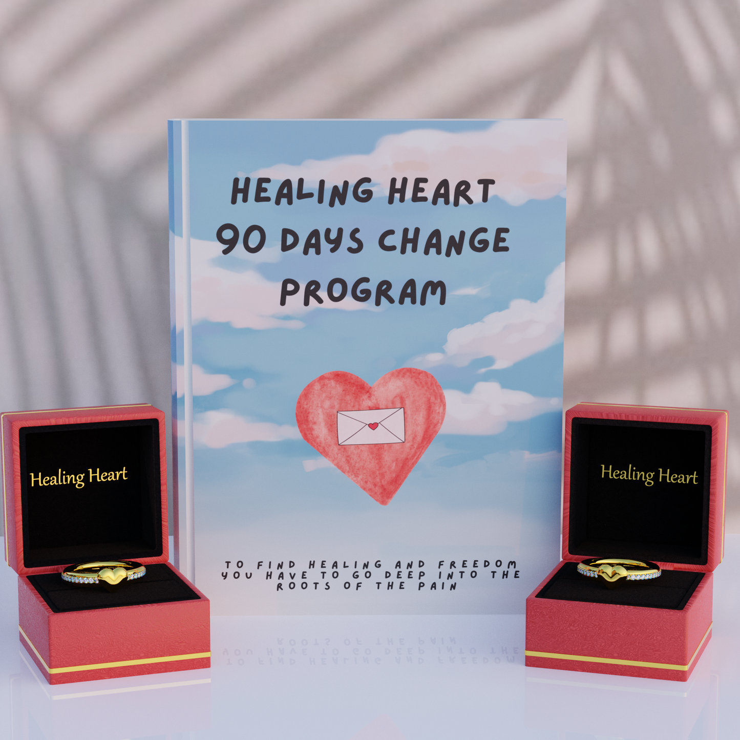 Women's Heart Ring + Free 90 Days Change Program E-Book