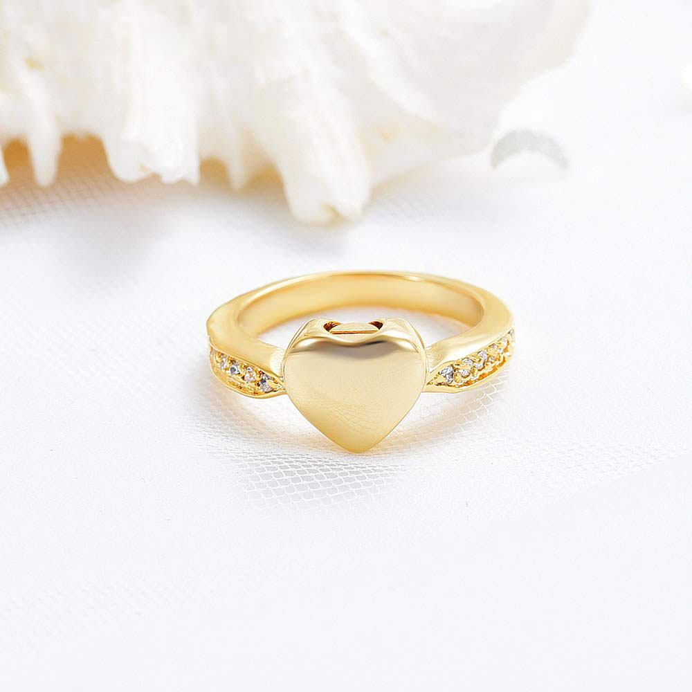 Women's Heart Ring + Free 90 Days Change Program E-Book